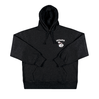 Pre-owned Supreme Snowman Hooded Sweatshirt 'black'