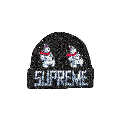 Pre-owned Supreme Snowman Beanie 'black'