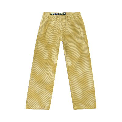 Pre-owned Brain Dead Bleached Cord Climber Pant 'gold'