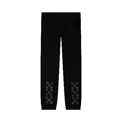 Pre-owned Off-white Rubber Arrow Slim Sweatpant 'black/black'