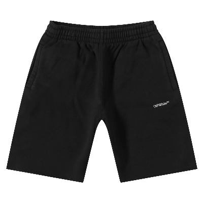 Pre-owned Off-white Marker Sweatshorts 'black/multi'