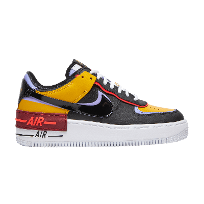 Pre-owned Nike Wmns Air Force 1 Shadow 'dark Sulfur' In Yellow