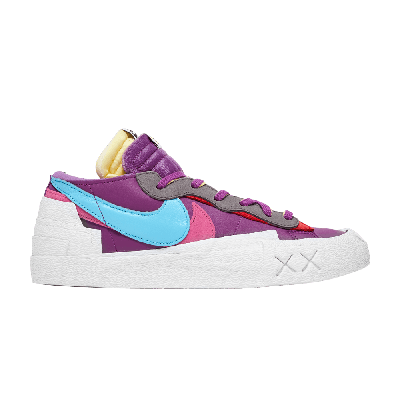 Pre-owned Nike Kaws X Sacai X Blazer Low 'purple Dusk'