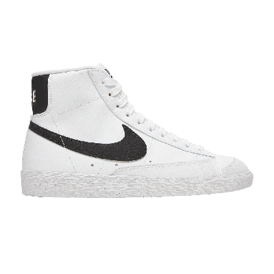 Pre-owned Nike Wmns Blazer Mid '77 Next Nature 'white Black'