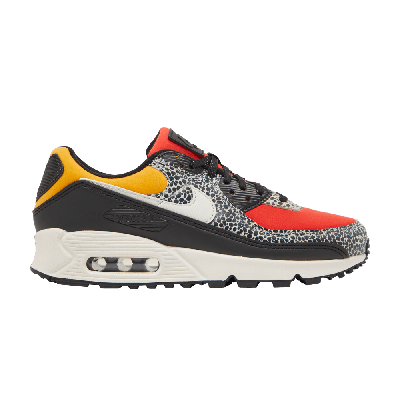 Pre-owned Nike Wmns Air Max 90 Se 'safari' In Red