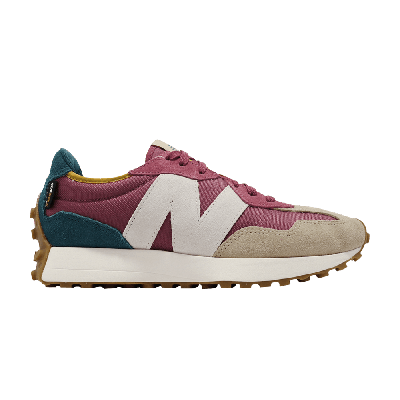Pre-owned New Balance 327 'bordeaux Teal' In Red