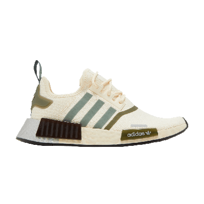 Pre-owned Adidas Originals Wmns Nmd_r1 'white Focus Olive'
