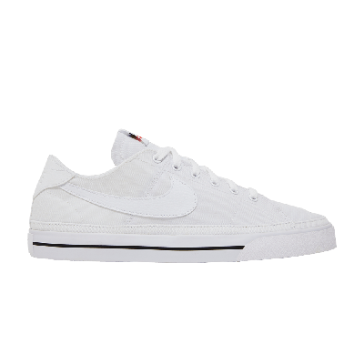 Pre-owned Nike Court Legacy Canvas 'white'