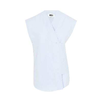 Pre-owned Mm6 Maison Margiela Shirt 'shirt Blue'