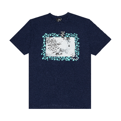 Pre-owned Stussy Lance Tee 'navy' In Blue