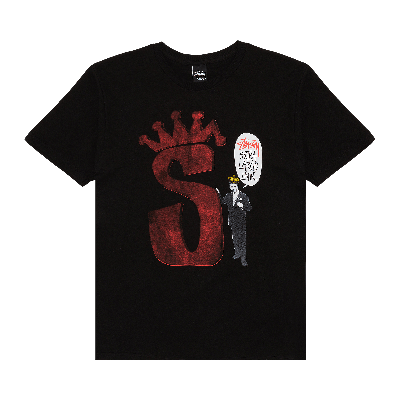 Pre-owned Stussy S Crown Livin' Tee 'black'