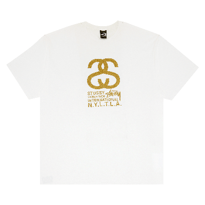 Pre-owned Stussy Ss International Tee 'white'