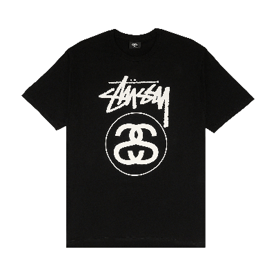 Pre-owned Stussy Stock Link Tee 'black'