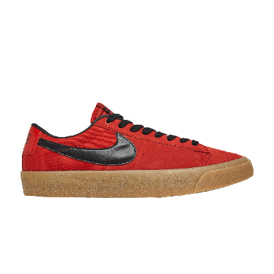Pre-owned Nike Zoom Blazer Low Pro Gt Sb 'cinnabar Gum' In Red