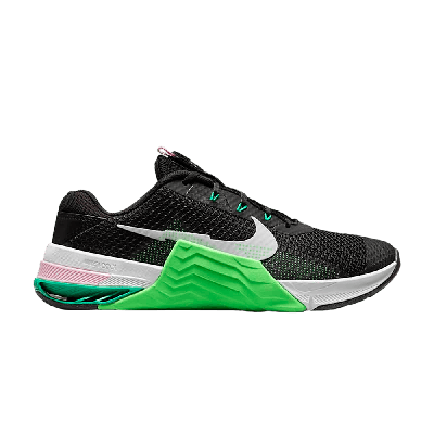 Pre-owned Nike Wmns Metcon 7 'black Green Strike'