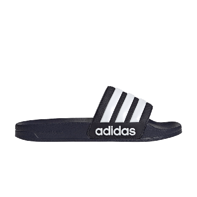 Pre-owned Adidas Originals Adilette Shower Slide 'legend Ink' In Blue