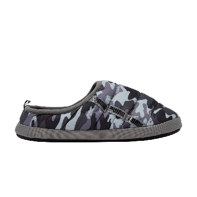 Pre-owned Puma Scuff Slippers 'camo - Black'