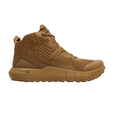 Pre-owned Under Armour Micro G Valsetz Mid 'coyote' In Brown