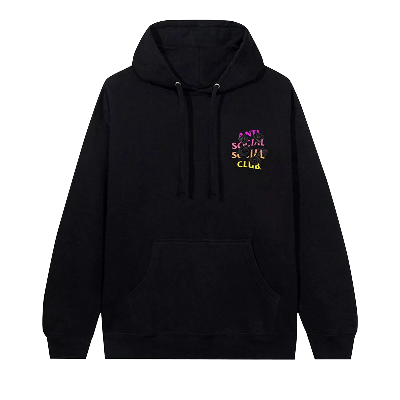 Pre-owned Anti Social Social Club In The Lead Hoodie 'black'
