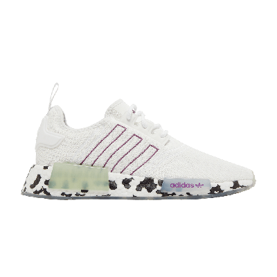 Pre-owned Adidas Originals Wmns Nmd_r1 'color Splash - White Active Purple'