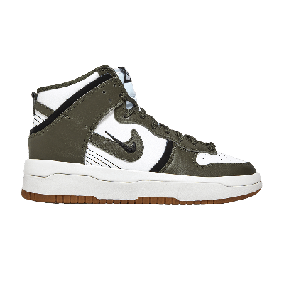 Pre-owned Nike Wmns Dunk High Up 'cargo Khaki' In White
