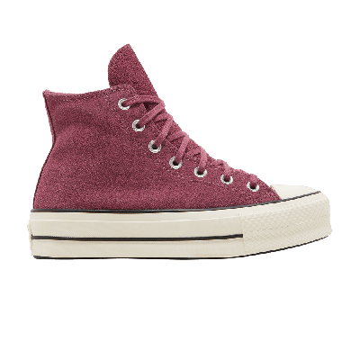 Pre-owned Converse Wmns Chuck Taylor All Star Platform 'shadowberry' In Pink