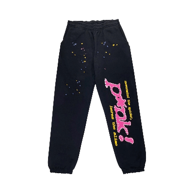 Pre-owned Sp5der P*nk Sweatpants 'black'