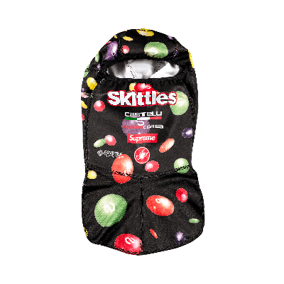 Pre-owned Supreme X Skittles X Castelli Balaclava 'black'