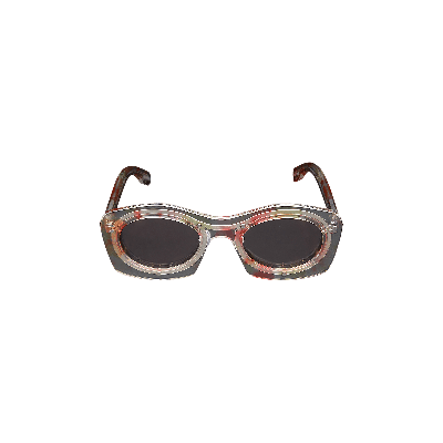 Pre-owned Mcq By Alexander Mcqueen Mq0358s Sunglasses 'crystal/pink'
