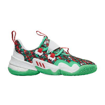 Pre-owned Adidas Originals Trae Young 1 'christmas' In Green