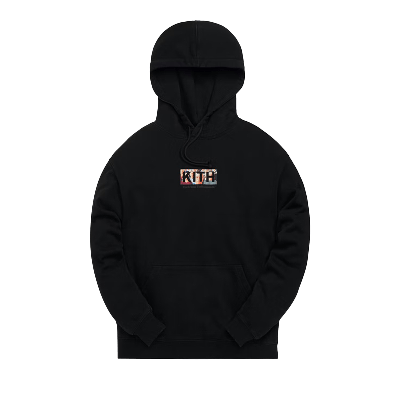 Pre-owned Kith Curb Your Enthusiasm Multi Larry Hoodie 'black'
