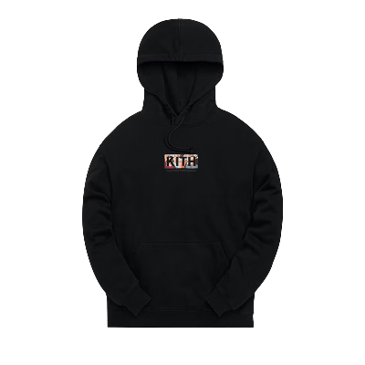 Pre-owned Kith For Curb Your Enthusiasm Multi Larry Hoodie 'black'