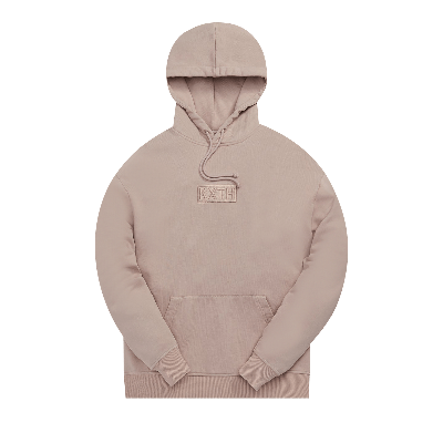 Pre-owned Kith Cyber Monday Hoodie 'rose' In Tan