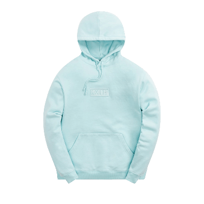 Pre-owned Kith Cyber Monday Hoodie 'mykonos' In Blue