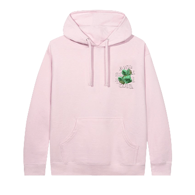 Pre-owned Anti Social Social Club Bussin Hoodie 'pink'