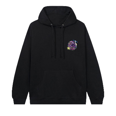 Pre-owned Anti Social Social Club Worldwide Hoodie 'black'
