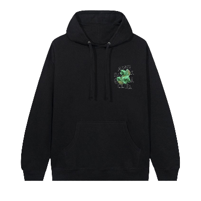 Pre-owned Anti Social Social Club Bussin Hoodie 'black'