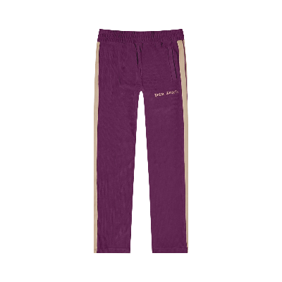 Pre-owned Palm Angels Cord Fleece Track Pant 'purple'