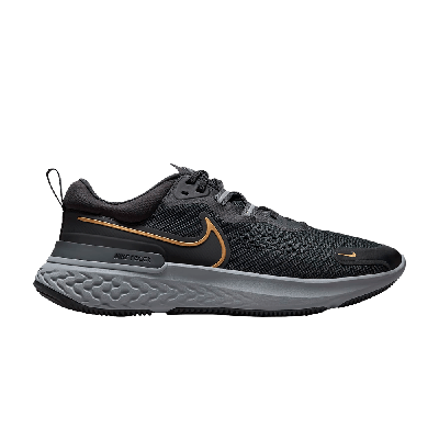 Pre-owned Nike React Miler 2 'black Metallic Gold'