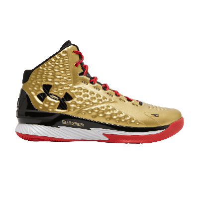 Pre-owned Under Armour Curry 1 Retro 'all American' 2021 In Gold