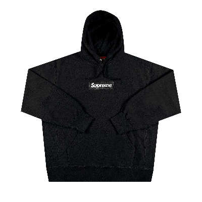 Pre-owned Supreme Box Logo Hooded Sweatshirt 'black'