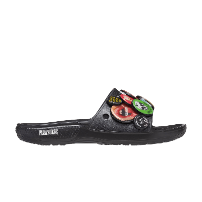 Pre-owned Crocs Pleasures X Classic Slide 'black'