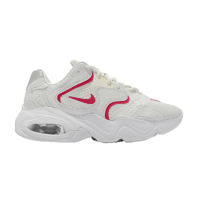 Pre-owned Nike Wmns Air Max 2x 'white Siren Red'