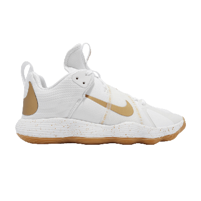 Pre-owned Nike React Hyperset Se 'white Metallic Gold'