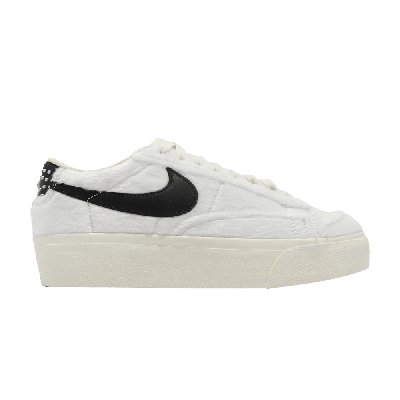 Pre-owned Nike Wmns Blazer Low Platform 'culture Day' In White