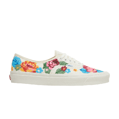Pre-owned Vans Authentic 44 Dx 'anaheim Factory - Floral' In White