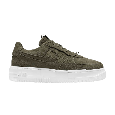 Pre-owned Nike Wmns Air Force 1 Pixel 'cargo Khaki' In Green