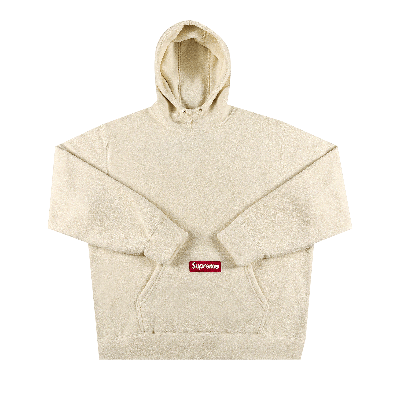 Pre-owned Supreme Polartec Hooded Sweatshirt 'natural' In Cream