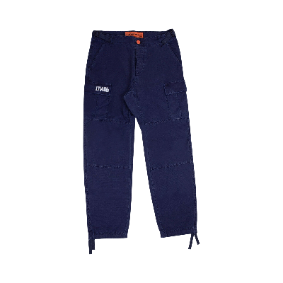 Pre-owned Heron Preston Kids'  Cargo Pants 'blue'