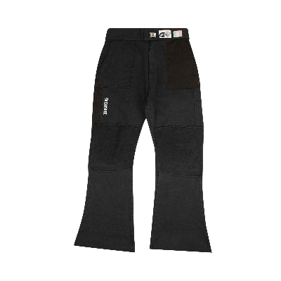 Pre-owned Off-white Parachute Patch Sweatpants 'black'